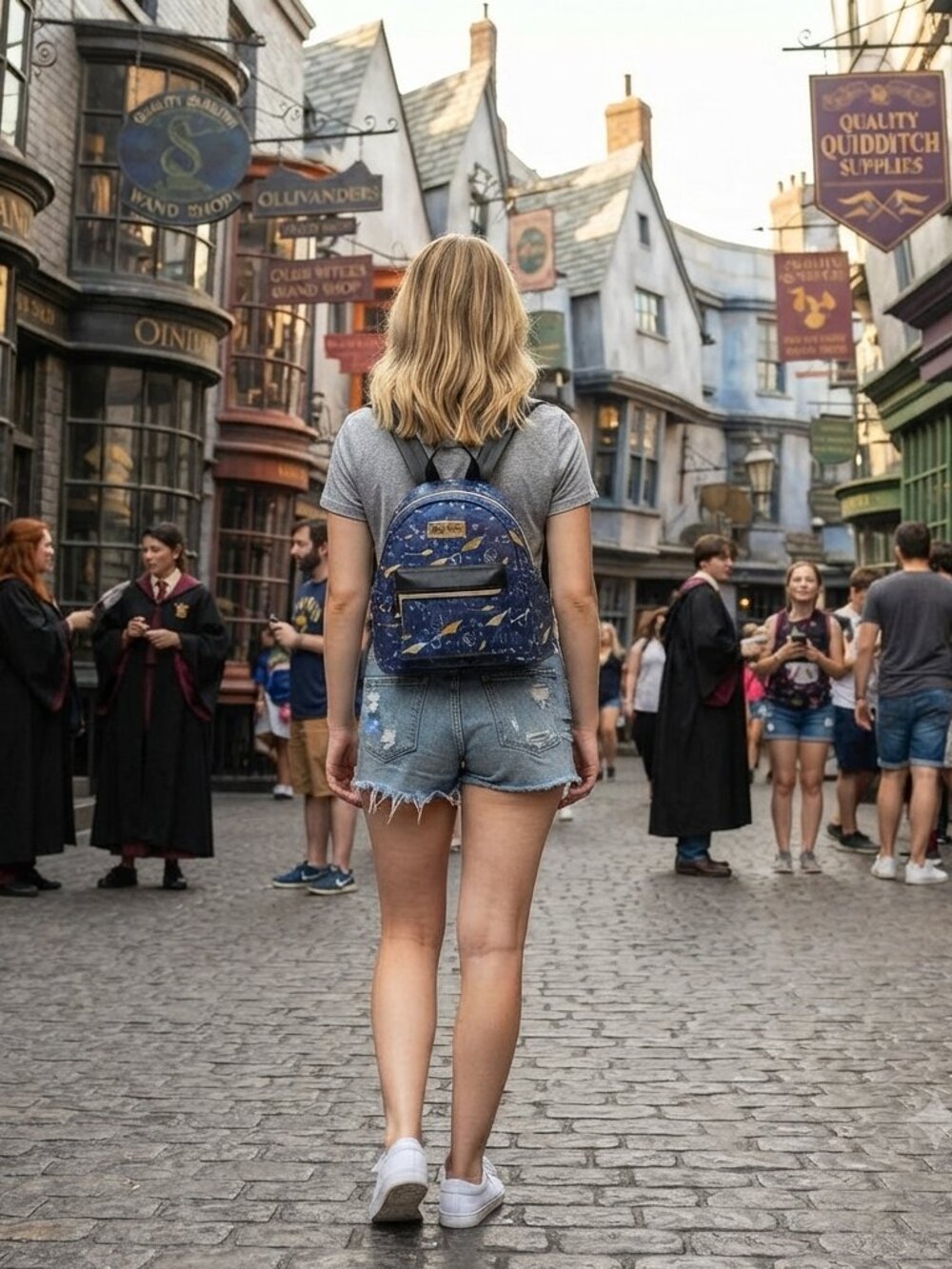 Harry Potter Quidditch Images Mini Backpack - Wizarding World Bag